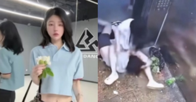 台灣新聞通訊社-電梯堵門20秒挨批 27歲網美惱羞打少女還喊小學兒幫打被反殺 悽慘下場曝