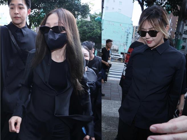 台灣新聞通訊社-張韶涵、孫燕姿哀戚現身！天后化妝師陳聆薇告別式白色花海送別