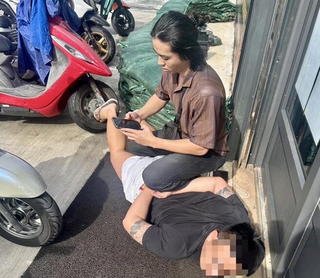 台灣新聞通訊社-雙北連鎖按摩店遭潑漆恐嚇 少年扛責理由「超瞎」
