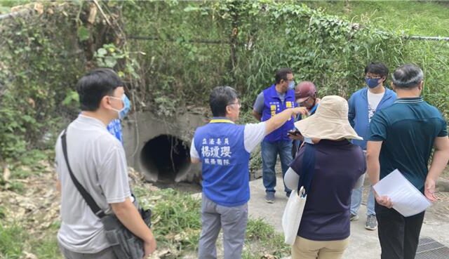 台灣新聞通訊社-台中神岡區告別雨天限定小溪 高公局、中市府建立定期巡檢機制