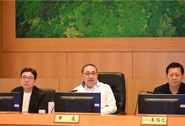 台灣新聞通訊社-中颱白海豚逼近 侯友宜指示高標準防範、全力防災