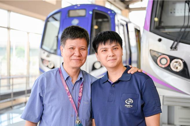 台灣新聞通訊社-從「鋼鐵老爸」到「桃捷學長」 桃捷唯一父子檔的傳承故事