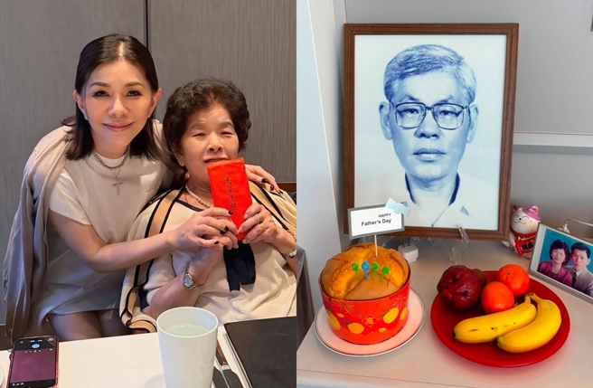 台灣新聞通訊社-張清芳父親節罕見曬過世爸爸照片 父女超像「昔上節目唱歌爆哭」