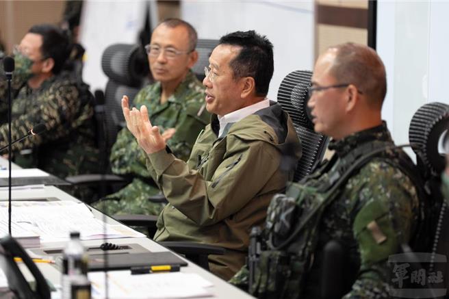 台灣新聞通訊社-漢光42》防禦進程將推至大台北 顧立雄視導衛戍指揮部