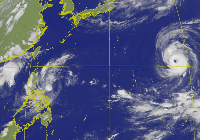 台灣新聞通訊社-白海豚颱風吃下「熱帶擾動」再變大?戴立綱曝1關鍵是否近台