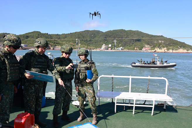 台灣新聞通訊社-漢光42》馬防部整合全防區軍警海巡無人系統量能　構築智慧防衛戰力