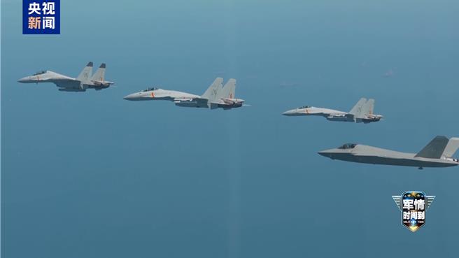 台灣新聞通訊社-八一秀肌肉 福建艦五件套成軍 航母編隊體系作戰能力上新階