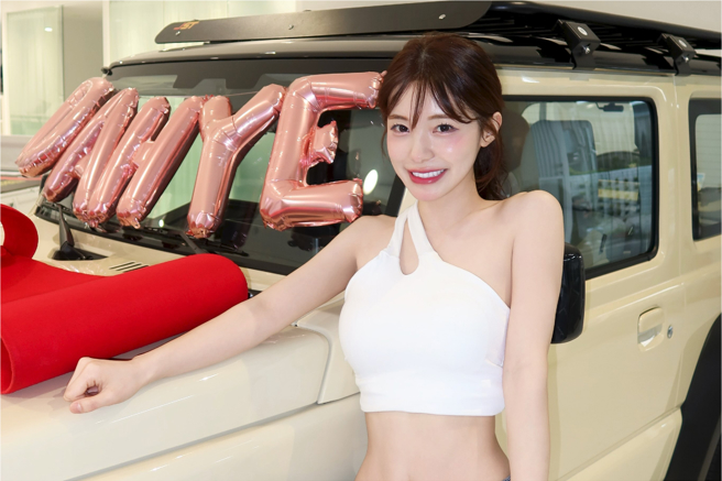 台灣新聞通訊社-李多慧在台灣買車了！「車牌曝光」歡迎粉絲打招呼