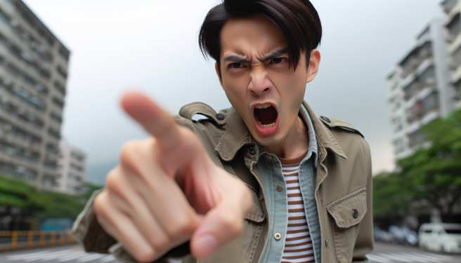 台灣新聞通訊社-外遇夫暴走!駕車橫切急煞擋妻去路 恐怖狂吼「想撞死妳」下場出爐