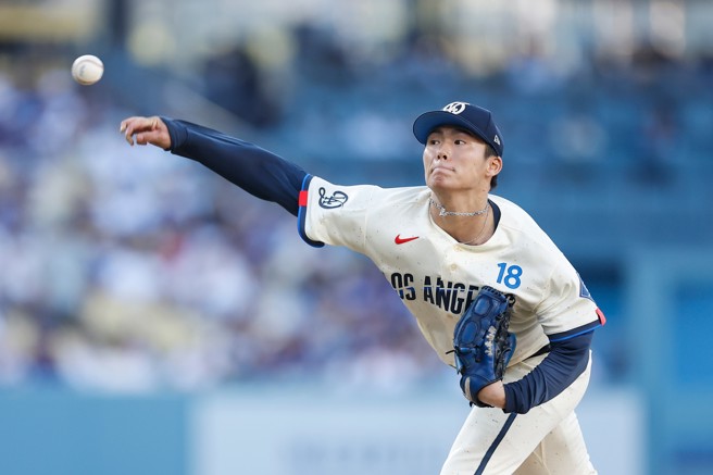 台灣新聞通訊社-MLB》「非常驚訝」山本由伸也震撼 道奇賽後突搶史庫柏