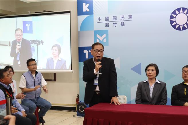 台灣新聞通訊社-鄭麗文稱竹縣初選受傷重 陳見賢坦言:心真的滿痛