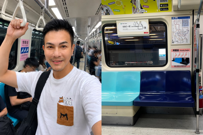 台灣新聞通訊社-50歲男星搭捷運被要求讓座!無奈吐「態度很重要」掀網共鳴