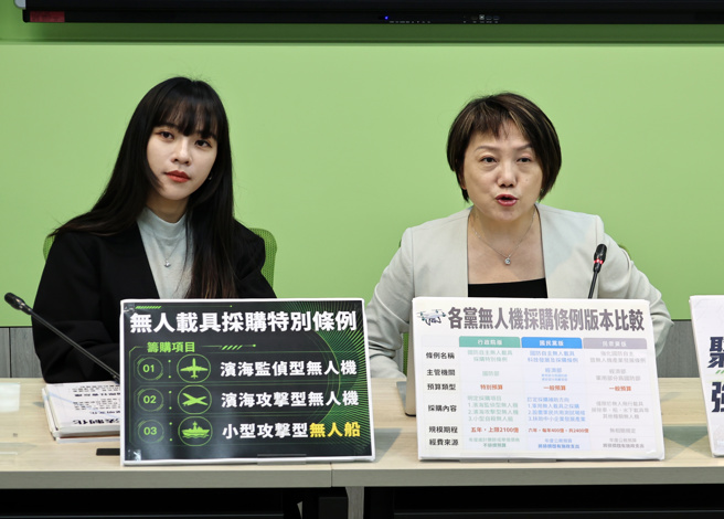 台灣新聞通訊社-質疑無人機預算刪到變負數 范雲酸馬文君「超前預刪」