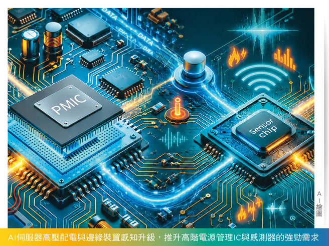 台灣新聞通訊社-下一個AI飆股?台積電點名PMIC、感測器缺爆 這4台廠迎爆發潮