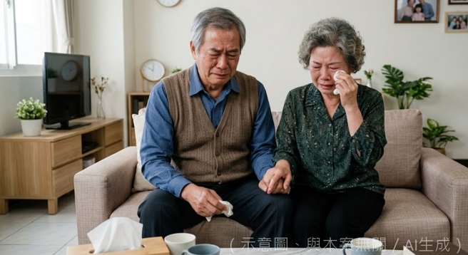 台灣新聞通訊社-養女婚後神隱13年!老夫妻苦等無音訊 33年養育情一夕歸零