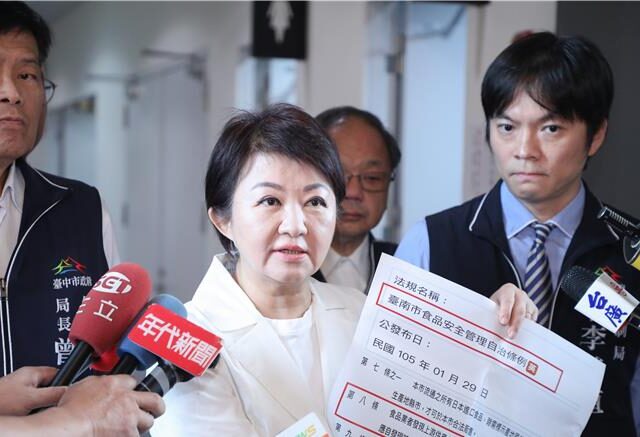 台灣新聞通訊社-依台南自治條例台糖應通報 盧秀燕轟：內閣整組壞掉應立即改組