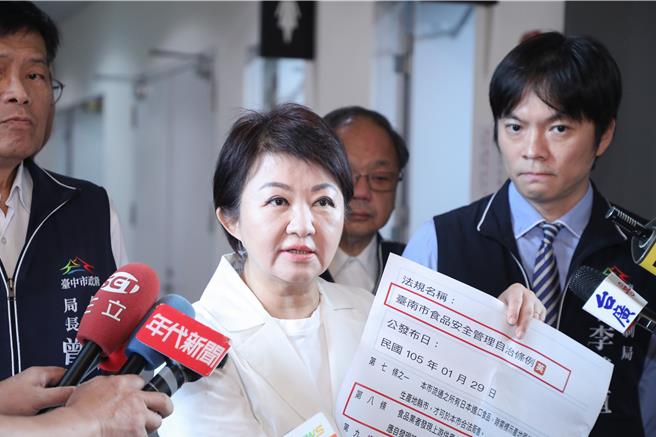 台灣新聞通訊社-依台南自治條例台糖應通報 盧秀燕轟：內閣整組壞掉應立即改組