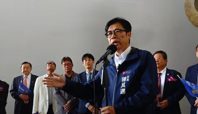 台灣新聞通訊社-中聯毒油燒到台糖、高市府 陳其邁：互相指責沒有用