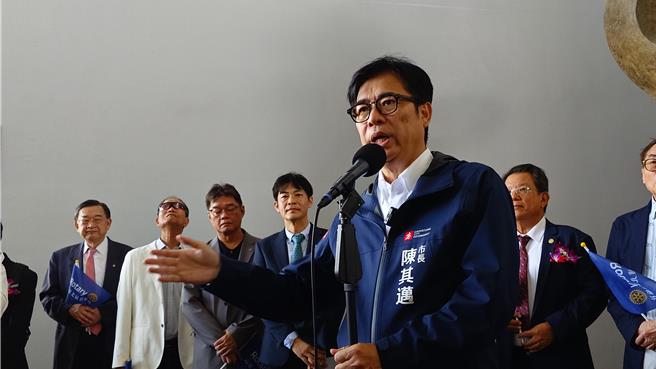 台灣新聞通訊社-中聯毒油燒到台糖、高市府 陳其邁:互相指責沒有用