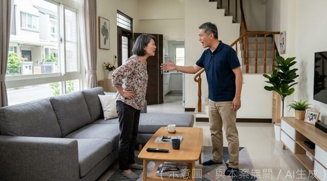 台灣新聞通訊社-離婚後仍然霸住前夫透天厝 失婚女喊「剩餘財產還沒分」