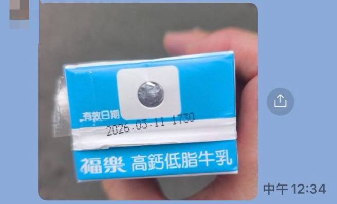 台灣新聞通訊社-台中環保局健檢發過期4月結塊保久乳! 盧秀燕:嚴加究責